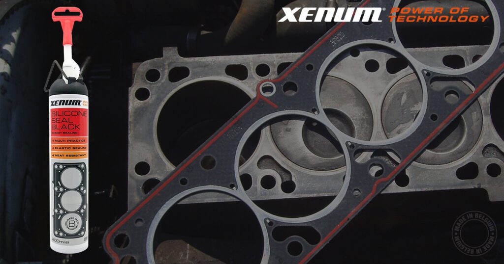 XENUM SILICONE SEAL BLACK 200 мл (4243200)